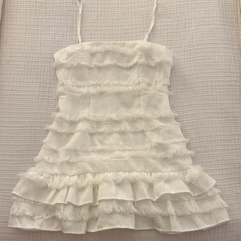 Princess Polly Molina Mini White Dress